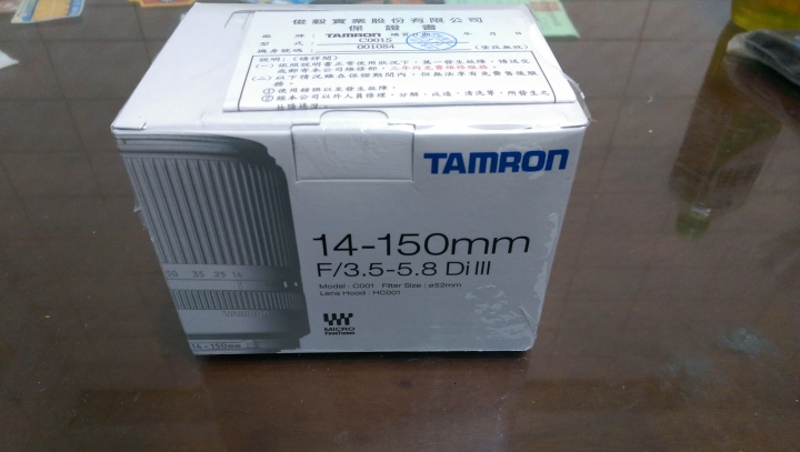 (開箱文)騰龍14-150mm for M43不專業開箱