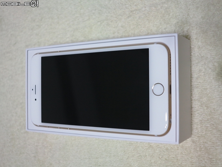 [開箱]偶遇卻又一波三折的iPhone 6 Plus 128GB 金