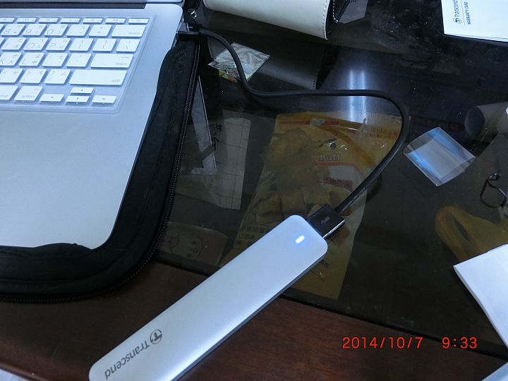 Macbook Air 13' 2012年版  128GB太小了   買個創見JetDrive 520來敗一敗