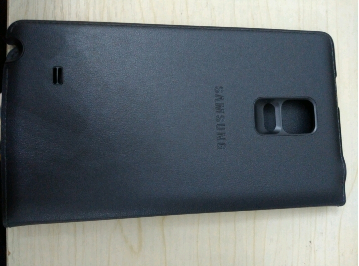 Note edge 原廠皮套，電池，充座開箱圖