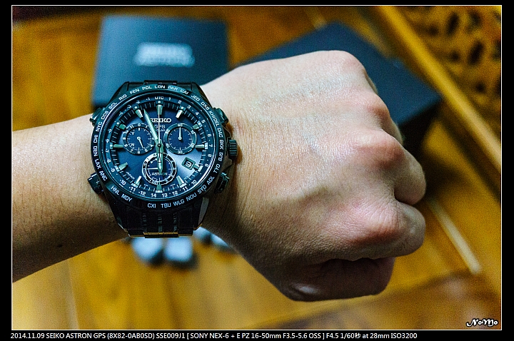 夢裡的時代遇見SEIKO ASTRON GPS (8X82-0AB0SD) SSE009J1