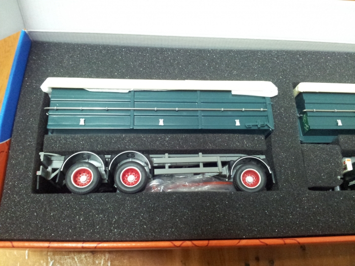 卡車模型TEKNO 1/50 SCANIA R Hanstholm Containertransport A/S圖裝
