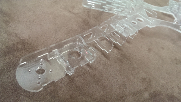 昆塔480壓克力機身-隱型四軸