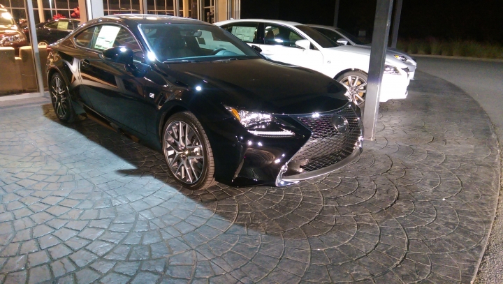 RC350 Fsport 實車