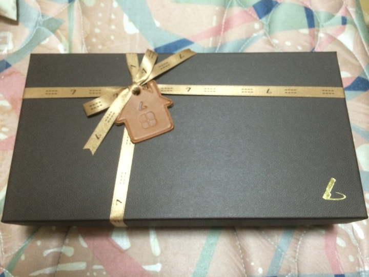 土屋鞄 2014聖誕限定貴爵黑馬勒皮 長財布