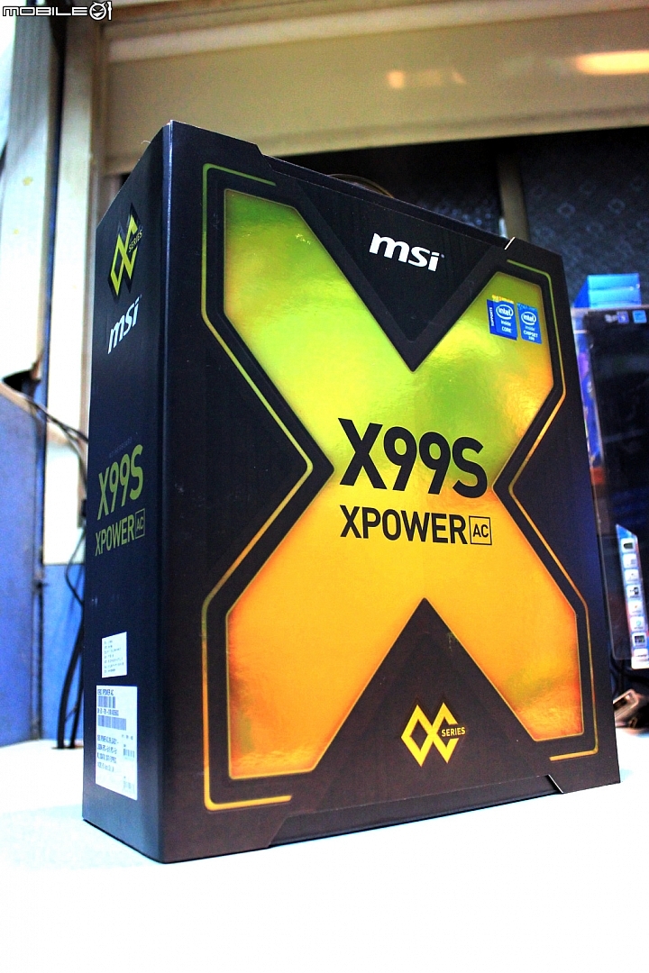 敗下去了!!! I7-5820K 與 微星 X99S XPOWER AC 的電擊蟹逅 [圖多~~]