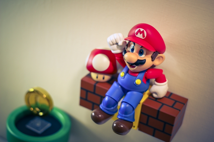【萬代】S.H.Figuarts Super Mario 超級瑪莉 可動公仔 全套組合