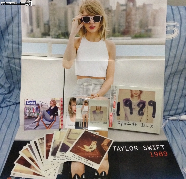 Taylor Swift 泰勒絲《1989》豪華版實體專輯首開！