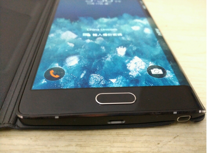 Note edge 原廠皮套，電池，充座開箱圖