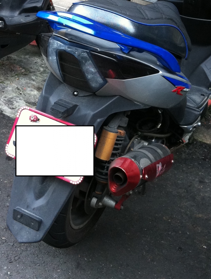 [已結案]檢舉機車噪音排氣管之第一次有人被開罰