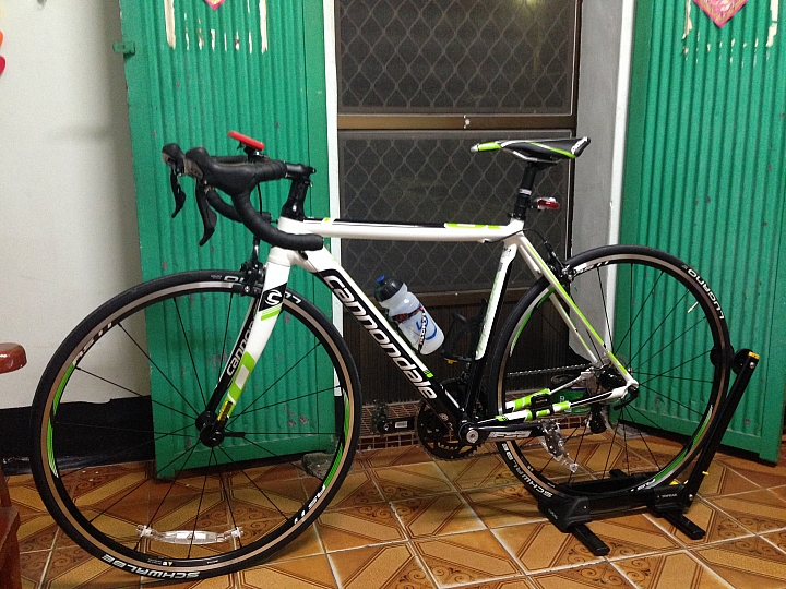 [沒箱子開箱] CANNONDALE 2014 CAAD10 vs 136試車照