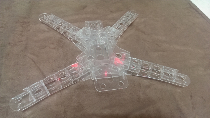 昆塔480壓克力機身-隱型四軸