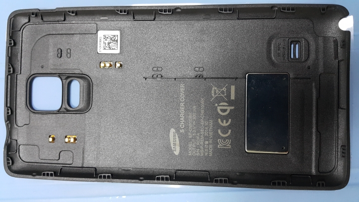 Note 4 取得黑色無線充電背蓋