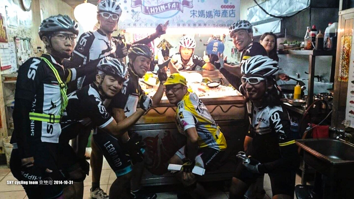 山羚羊 SNY cycling team 東部雙塔遊記