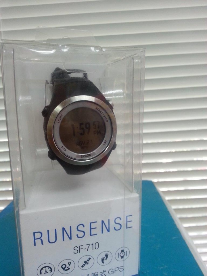 EPSON RUNSENSE SF-710 "路跑教練" 簡單使用心得