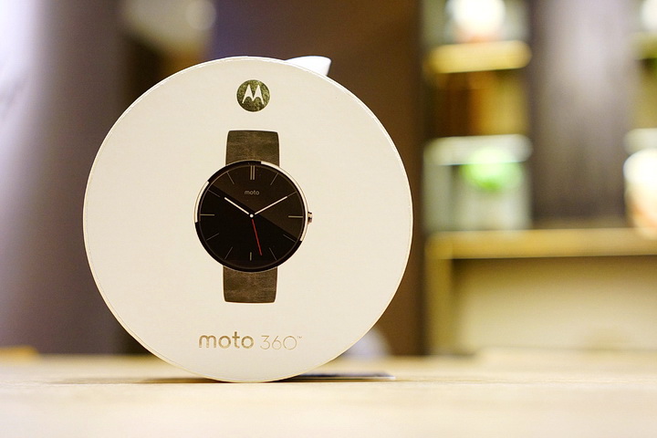 【2014最美智慧錶】MOTO 360 Gray Leather (Stone) 開箱