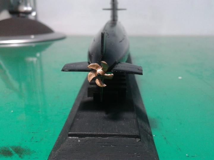 海軍劍龍級潛艦 350:1 模型