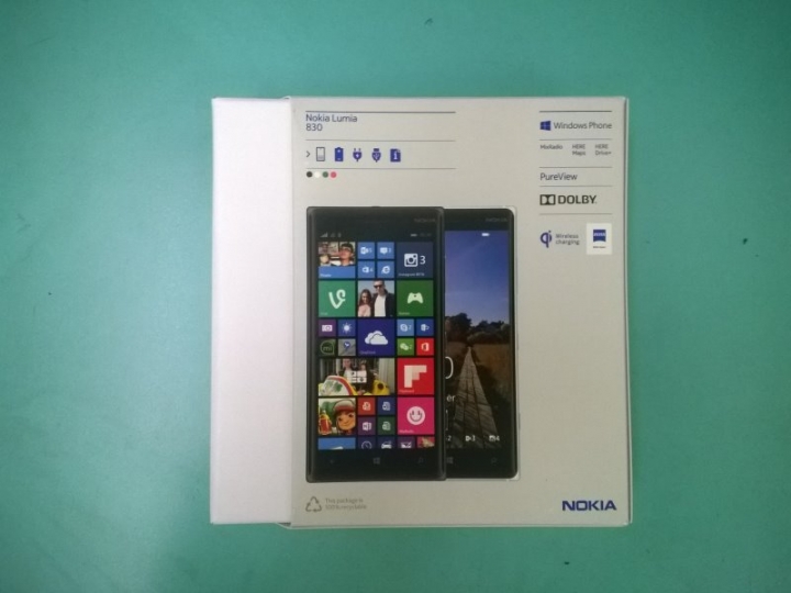 Nokia Lumia 830簡單開箱文