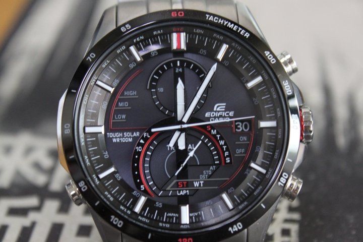 casio eqs-a500 光動能賽車錶開箱