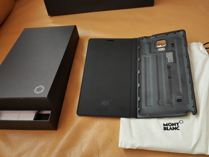 歡喜開箱：Montblanc for galaxy note 4