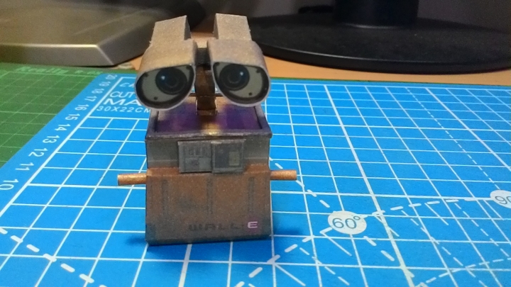 【作品分享】WALL-E Paper Model 瓦力