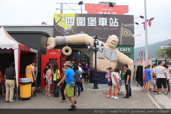 [遊記] 宜蘭礁溪 四圍堡車站 哈利波特的斜角巷在礁溪