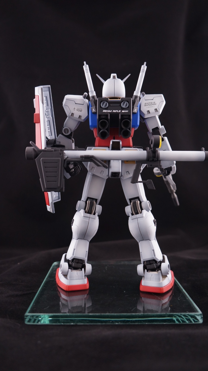 MG RX-78-2 GUNDAM Ver.ka  膠板刻線改造