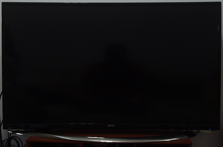 BenQ 55RU6600 黑湛屏曲面電視開箱和不專業評測