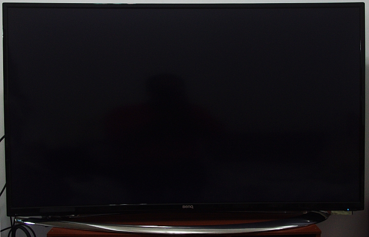 BenQ 55RU6600 黑湛屏曲面電視開箱和不專業評測