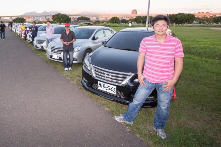 分享-歡樂家族 北區SUPER SENTRA 隔音教學車聚