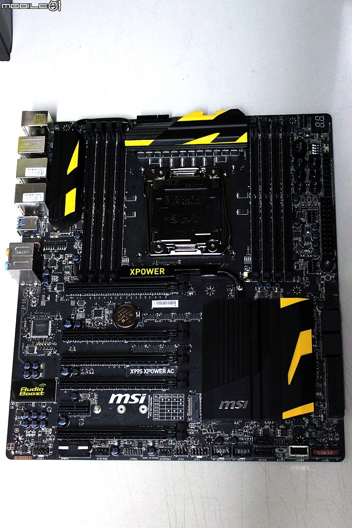 敗下去了!!! I7-5820K 與 微星 X99S XPOWER AC 的電擊蟹逅 [圖多~~]