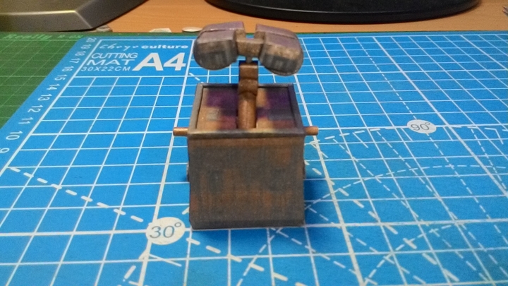 【作品分享】WALL-E Paper Model 瓦力