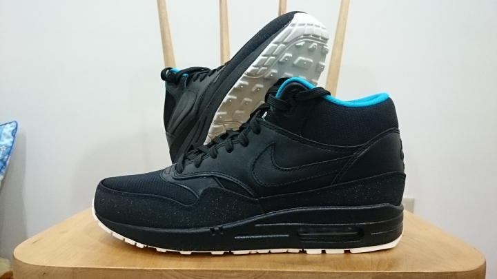 開箱：Nike Air Max 1 Mid FB ( Cristiano Ronaldo 全黑特別版)