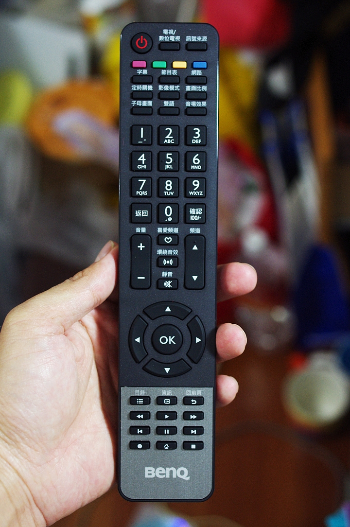 BenQ 55RU6600 黑湛屏曲面電視開箱和不專業評測
