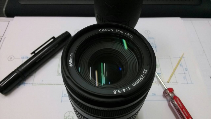 EF-S 55-250mm拆鏡清潔分享(只做半套XD)