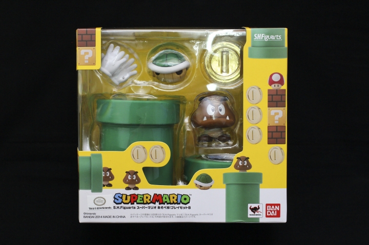 【萬代】S.H.Figuarts Super Mario 超級瑪莉 可動公仔 全套組合