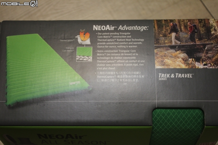 Therm-A-Rest NeoAir All Season 2014 睡墊開箱分享