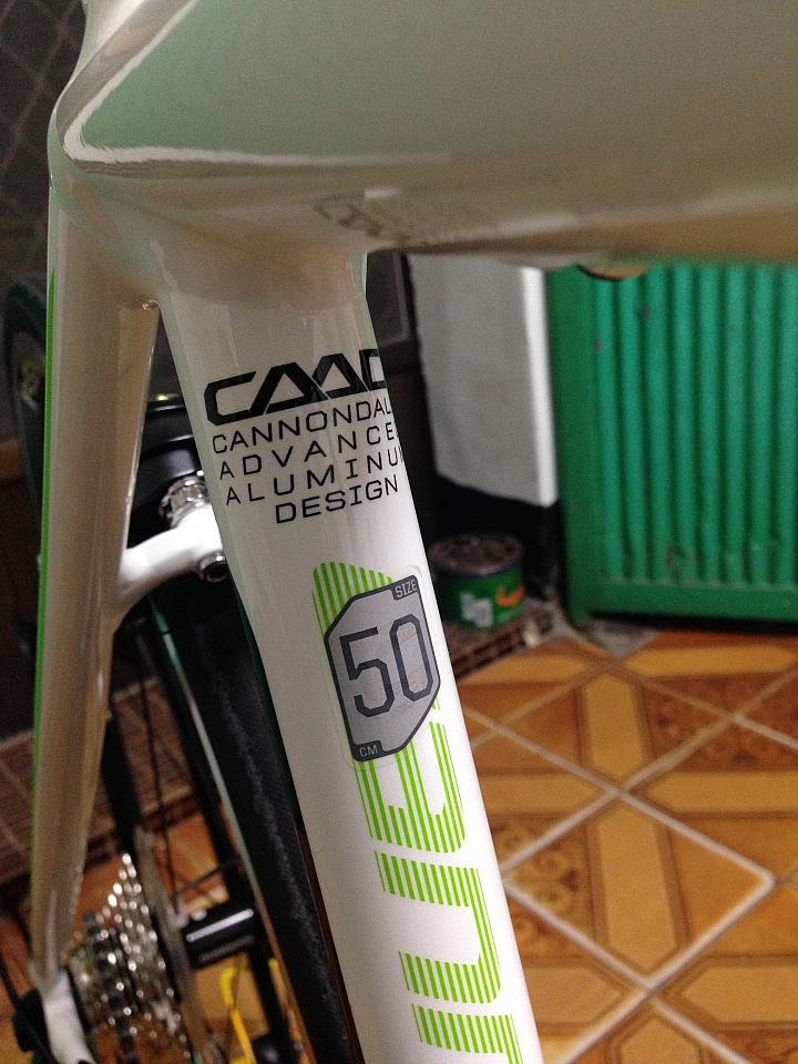 [沒箱子開箱] CANNONDALE 2014 CAAD10 vs 136試車照