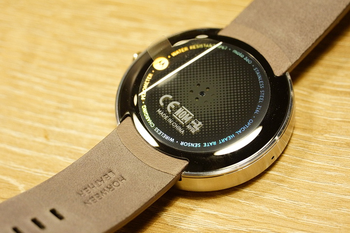 【2014最美智慧錶】MOTO 360 Gray Leather (Stone) 開箱