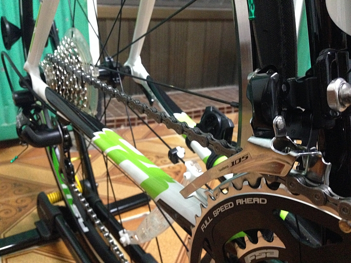 [沒箱子開箱] CANNONDALE 2014 CAAD10 vs 136試車照