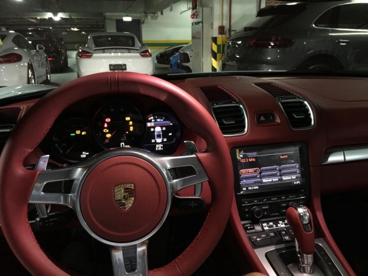 2015 Boxster 一圓敞棚車夢想⋯開箱...(增加交車照)