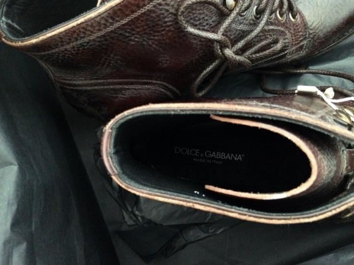 dolce&gabbana 2014年冬季鞋子+牛仔褲開箱