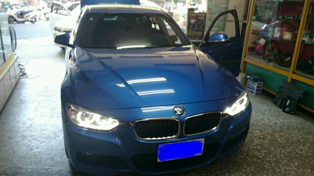 320i+M 貨車藍  不專業開箱