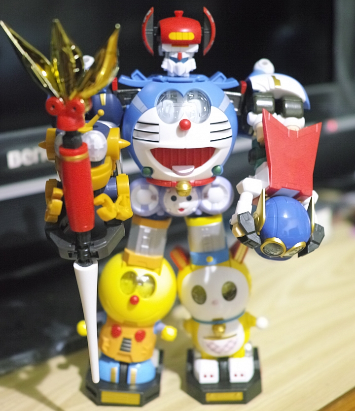 開箱-BANDAI-"藤子‧F‧不二雄 誕生80週年 × 超合金40週年"超合体SF機器人