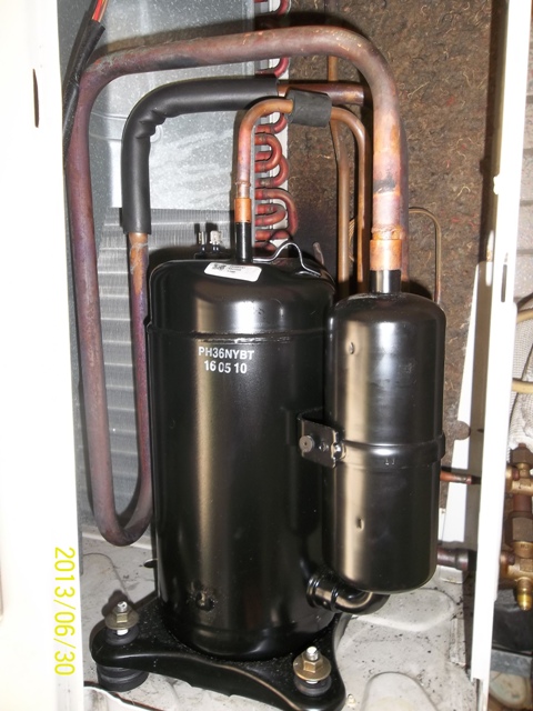 自行DIY更換戶外壓縮機