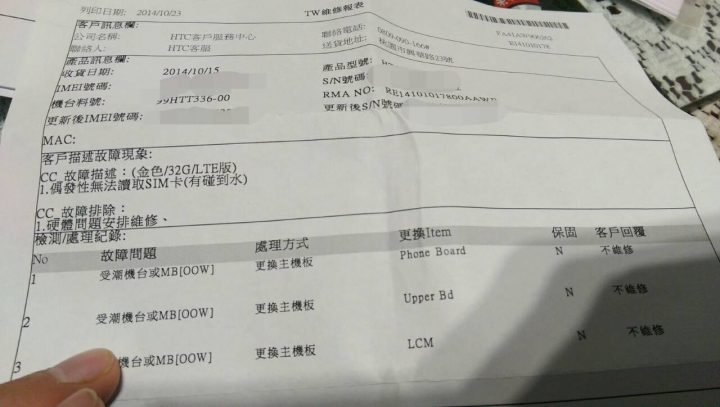 HTC M7 維修真貴>口<