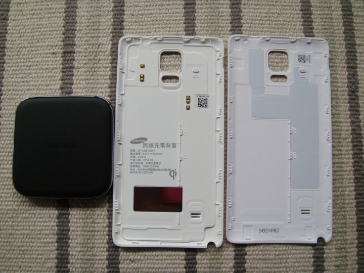 Samsung Galaxy Note 4 無線充電組