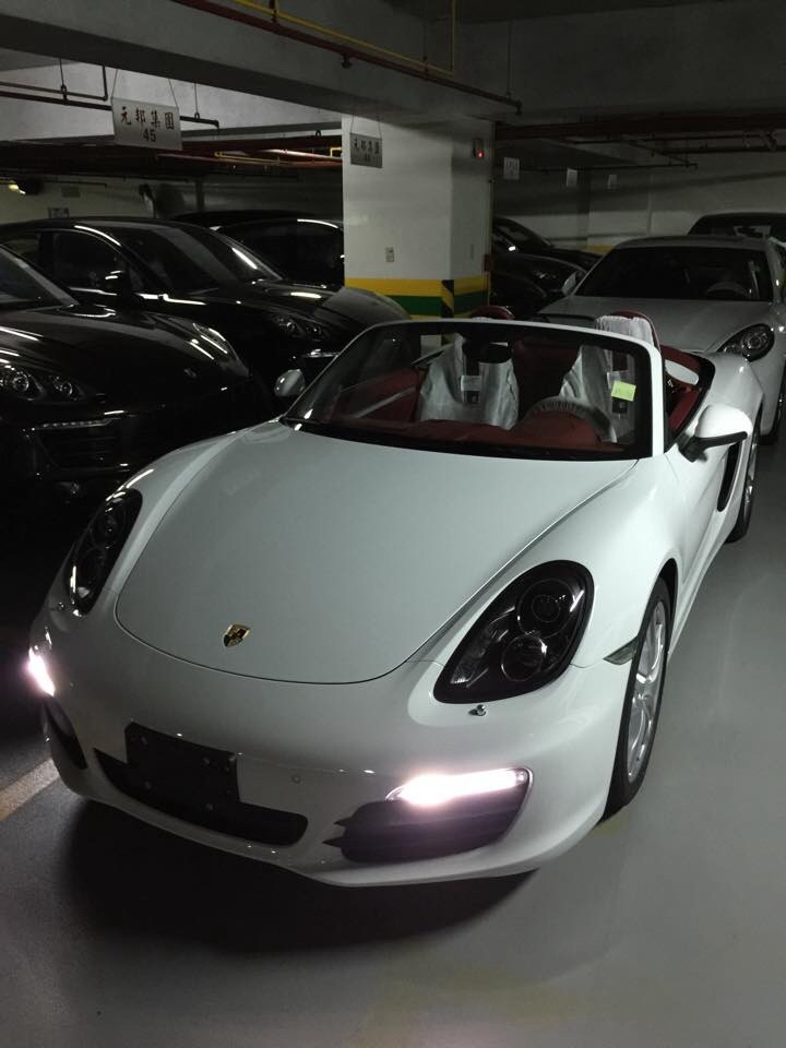 2015 Boxster 一圓敞棚車夢想⋯開箱...(增加交車照)