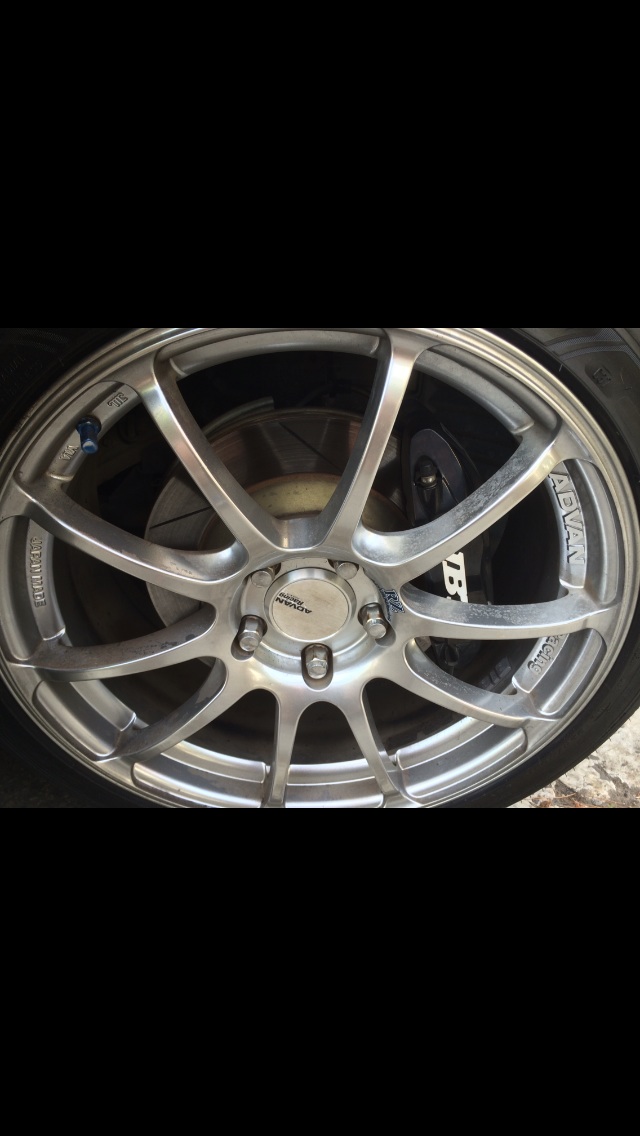 請問 advan rz 18"