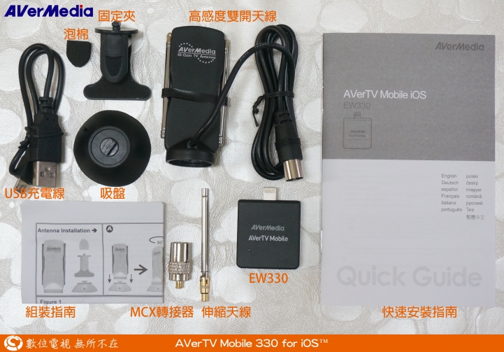 圓剛AVerTV Mobile-iOS EW330開箱